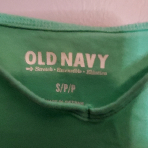 Teal Old Navy Tank Top Minimalist Summer Shirt - Size S - Picture 4 of 5